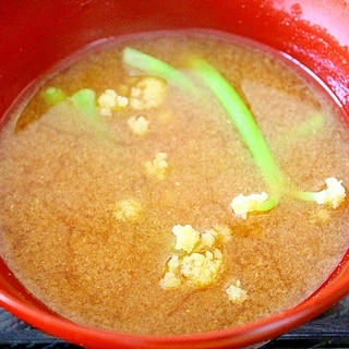 カリフローレの味噌汁